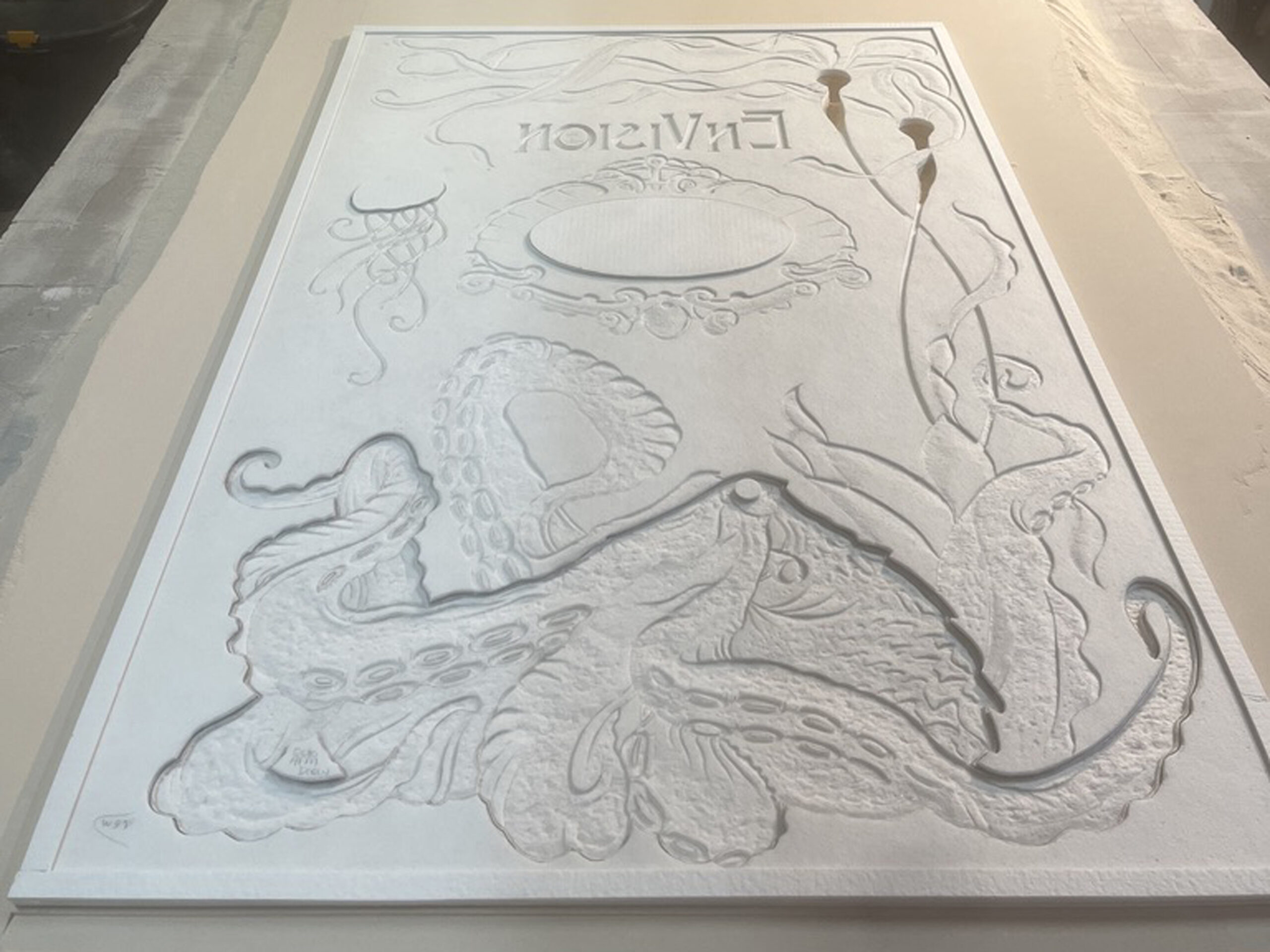 EnVision Door Mould in kiln copy EnVision Door Mould in kiln copy