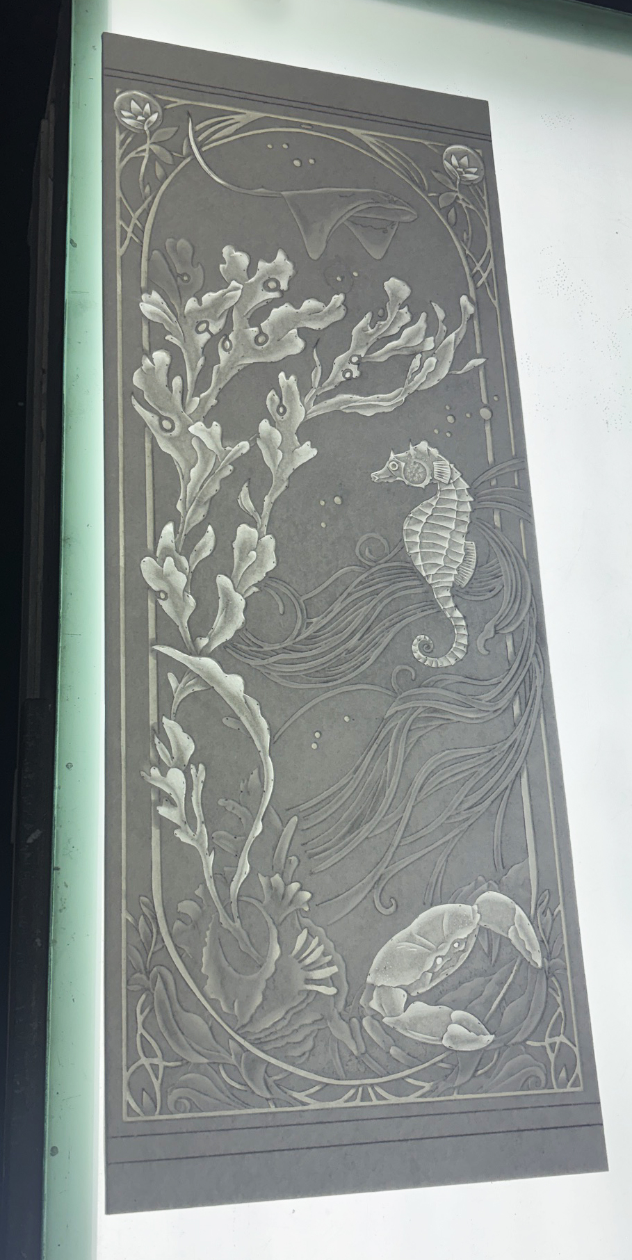 Art Nouveau Sampler Mould